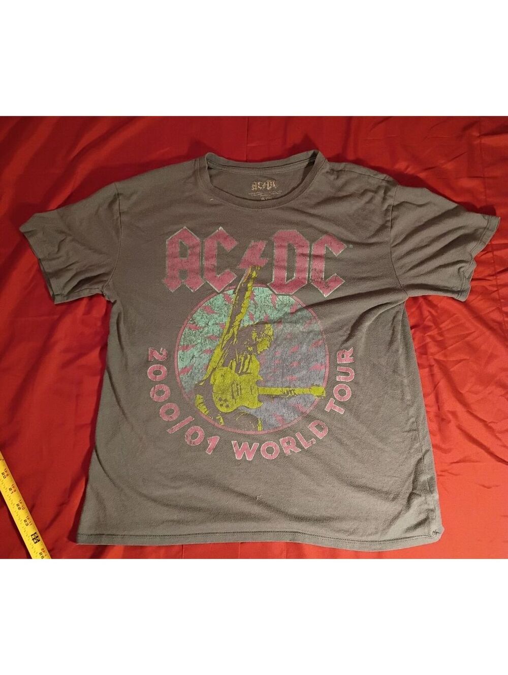 AC/DC 2000/01 World Tour Graphic T-Shirt XL